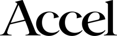 Accel logo black